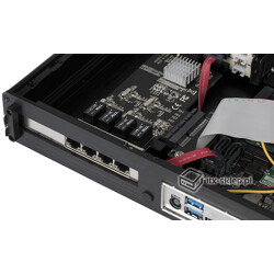 Router MikroTik RouterOS Level4 Core i3-7100T 3,40GHz 8GB DDR4 5xLAN Delta-MikroTik-i3 DC12-19V