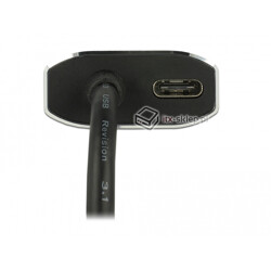 Adapter USB Typ-C męski - HDMI żeński (DP Alt Mode) 4K 60Hz Delock 62988
