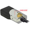 Adapter USB Typ-C męski - DisplayPort żeński (DP Alt Mode) 4K 60Hz Delock 62748