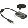 Adapter USB Typ-C męski - VGA żeński (DP Alt Mode) Delock 62989