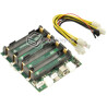 NUC-UPS Input 6-38V Output 12V USB 4x Li-Ion 18650