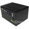 Komputer Fanless Intel Celeron J3455 Apollo Lake 1.5GHz 4GB SSD 120GB Delta-HM2000-3455B 20xCOM 9-36VDC