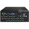 Komputer Fanless Intel Celeron J3455 Apollo Lake 1.5GHz 4GB SSD 120GB Delta-HM2010-3455B 12xCOM 9-36VDC