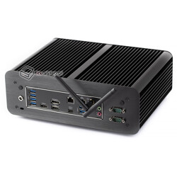 Komputer przemysłowy Fanless Core i3-8100T 3,1GHz 2xLAN 16GB SSD 128GB i3-Z370-SSD128-1-WiFi