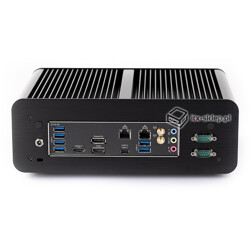 Komputer przemysłowy Fanless Core i3-8100T 3,1GHz 2xLAN 16GB SSD 128GB i3-Z370-SSD128-1-WiFi