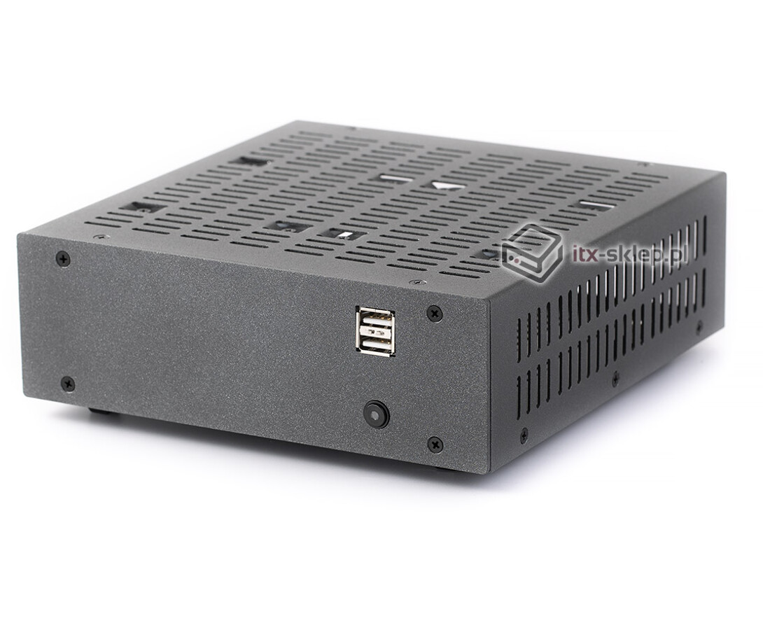 Uniwersalna obudowa Solid-62 mini-ITX grafitowa - ITX-Sklep.pl
