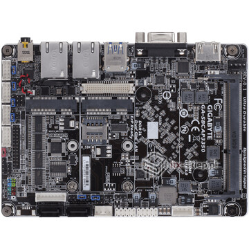 Gigabyte GA-SBCAP3450 SBC Celeron N3450 4xCOM 2xLAN 9-36V DC