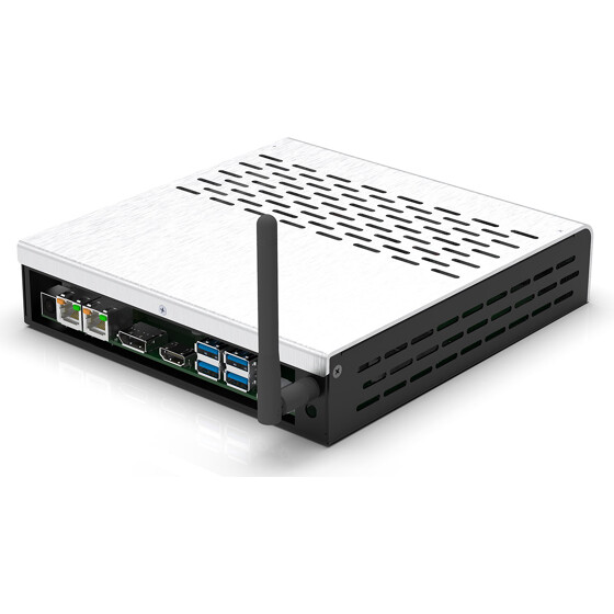 Obudowa aluminiowa Delta-Z mini-ITX dla płyt Thin mini-ITX 17x17cm