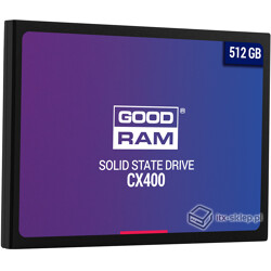 GoodRAM SSD CX400 512GB 2,5" 550/490 MB/s
