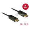 Kabel optyczny DisplayPort 1.2 męski - męski 4K 60Hz 15m Delock 85730