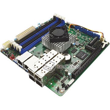 Jetway NF699-C3558 Intel Denverton C3558 2,20GHz 2xLAN 4x10GbE SFP+ 128GB RAM DDR4 ECC