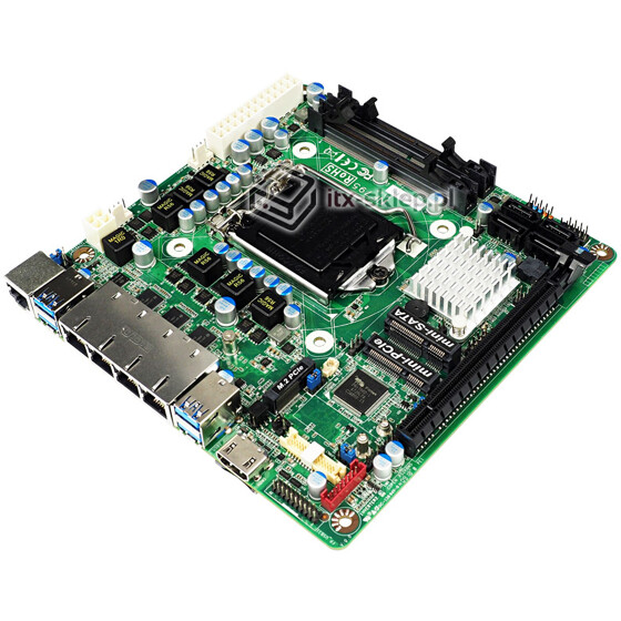 Jetway NF795-Q170 Intel Kaby Lake LGA1151 DDR4 4xLAN 4xSATA