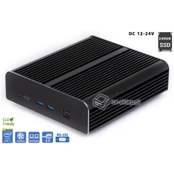 Komputer NUC Fanless Core i3-7100U 2,40GHz 8GB RAM SSD 240GB Delta-NUC16-SSD240
