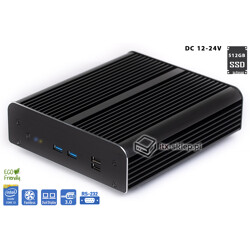 Komputer NUC Fanless Core i3-7100U 2,40GHz 8GB RAM SSD 512GB Delta-NUC16-SSD512