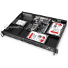 Obudowa uniwersalna Thin mini-ITX 19" Rack 1U Delta-Thin-300-1U