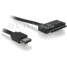 Kabel Power over ESATA - SATA 22PIN 2,5" 1m
