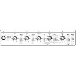 Komputer przemysłowy wodoszczelny IP69K Celeron 3955U 2,00GHz 8GB RAM SSD 120GB Delta2-IP69K-SSD120