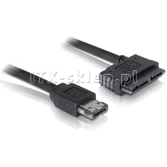 Kabel Power over ESATA - Micro SATA 16PIN 0,5m
