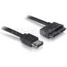 Kabel Power over ESATA - Micro SATA 16PIN 0,5m