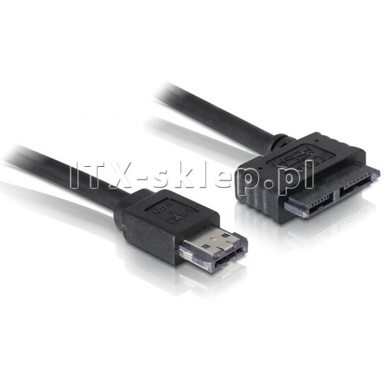 Kabel Power over ESATA - Slimline SATA 13PIN 1m