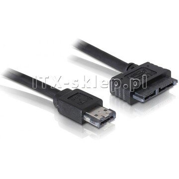 Kabel Power over ESATA - Slimline SATA 13PIN 0,5m