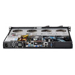 Serwer 1U Hot-Swap Xeon E2124G 3,40GHz 16GB DDR4 ECC 3xLAN 4x SAS 2TB