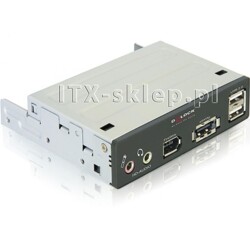 Multipanel 3,5" eSATAp/USB 2.0/FireWire/HD-Audio