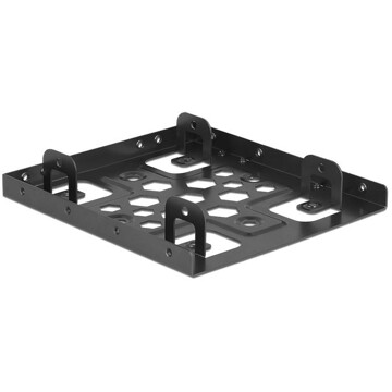 Aluminiowa ramka montażowa do dysku Delock 21324 kolor czarny