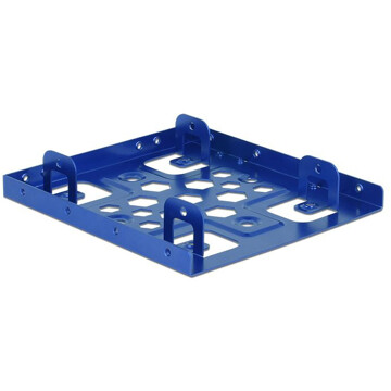 Aluminiowa ramka montażowa do dysku 2x 2,5 kolor niebieski