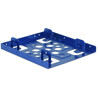 Aluminiowa ramka montażowa do dysku 2x 2,5" - 3,5" Delock 21335 kolor niebieski