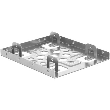 Aluminiowa ramka montażowa do dysku 2x 2,5 kolor srebrny