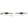 Kabel optyczny HDMI męski - męski 4K 60Hz 40m Delock 85678