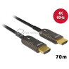 Kabel optyczny HDMI męski - męski 4K 60Hz 70m Delock 85679