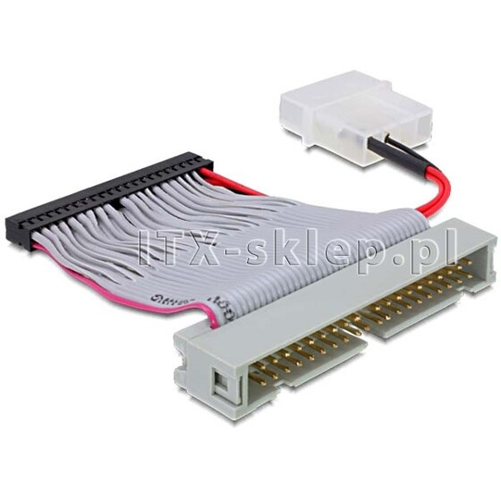 Taśma IDE 44pin żeński - 40pin męski 2,5"-3,5" 7 cm