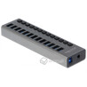 Hub USB 3.0 zewnętrzny 13-portowy z przełącznikiem Delock 63977