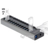 Hub USB 3.0 zewnętrzny 13-portowy z przełącznikiem Delock 63977