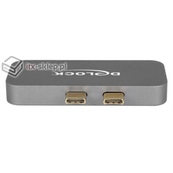 Stacja dokująca MacBook Pro 5K 2x Thunderbolt USB Power Delivery Delock 87739