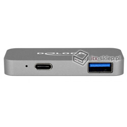 Stacja dokująca MacBook Pro 5K 2x Thunderbolt USB Power Delivery Delock 87739