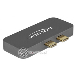 Stacja dokująca MacBook Pro 5K 2x Thunderbolt USB Power Delivery Delock 87739