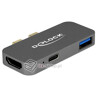 Stacja dokująca MacBook Pro 5K 2x Thunderbolt USB Power Delivery Delock 87739