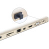 Zaślepka przeciwkurzowa gniazda USB Typ-C męska z dużym uchwytem czarna Delock 64015