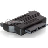 Adapter SATA 22pin męski  Slim SATA 13pin żeński Delock 65156
