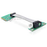 Elastyczny Riser card Mini PCI Express  PCI Express x1 lewy dla płyt mini-ITX 9cm