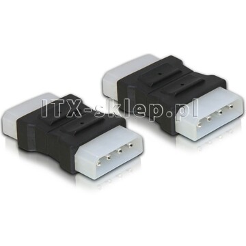 Adapter Molex 4PIN męski-męski