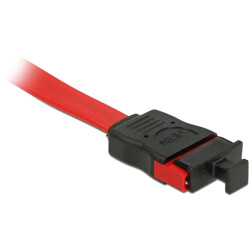 Zaślepka przeciwkurzowa gniazda SATA 7-pin męska z uchwytem czarna Delock 64036