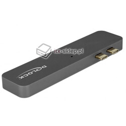 Stacja dokująca MacBook Pro 5K 2x Thunderbolt 3x USB SD microSD Delock 87740