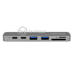 Stacja dokująca MacBook Pro 5K 2x Thunderbolt 3x USB SD microSD Delock 87740