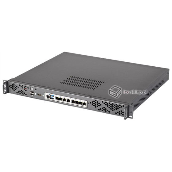 Komputer przemysłowy 1U 8xLAN Core i5-7500T 16GB RAM Delta-MultiLAN-i5
