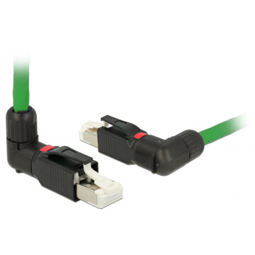 Wtyczka kątowa PROFINET RJ-45 montaż polowy Cat.5e Delock 86495