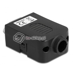 Adapter terminal RS-232 w obudowie męski Sub-D 9pin raster 3,81 mm